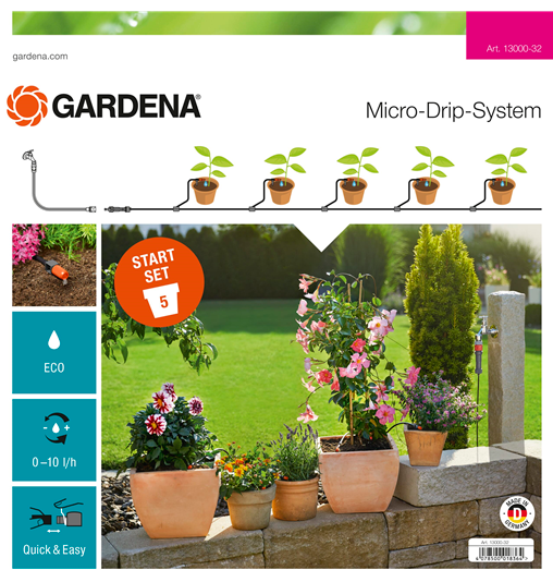 Zestaw Gardena Micro-Drip-System 13000-20 podstawowy S do roślin doniczkowych