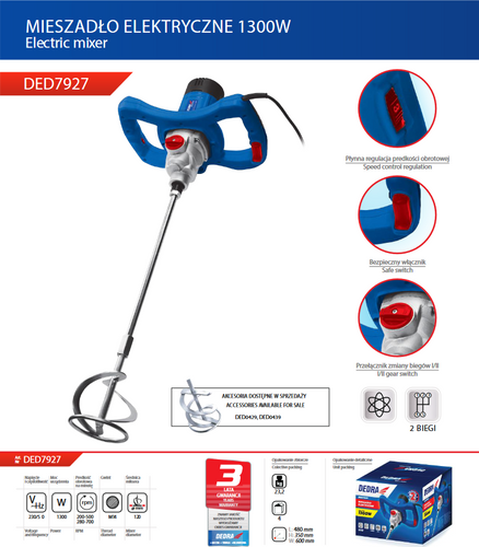 Mieszarka Dedra DED7927