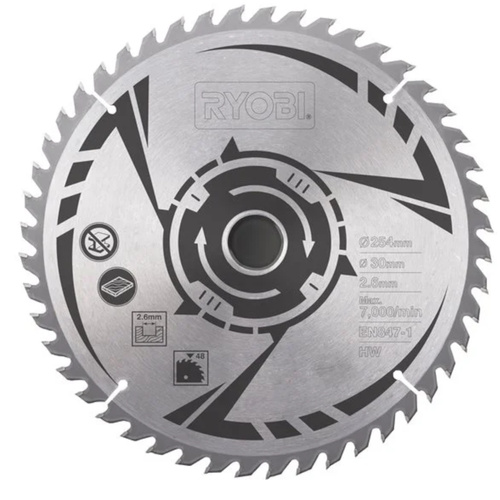 TARCZA WIDIOWA 254MM Z48 RYOBI SB254T48A1