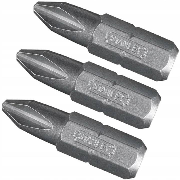 Końcówka PH2 Stanley 1/4" (3 szt.)