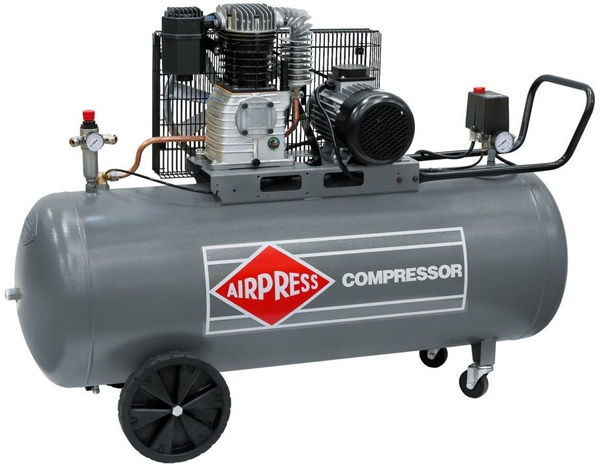  Kompresor dwutłokowy HK 600-200 Pro 10 bar 4 KM/3 kW 400V 415 l/min 200 l