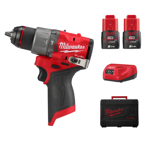 Wiertarko-wkrętarka z udarem Milwaukee M12 FPD2-202X
