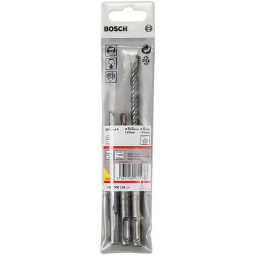 Bosch Robust Line 1617000118 zestaw 3 wierteł sds plus-5