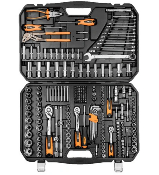Zestaw kluczy nasadowych Neo Tools 08-681 - 233 elementy