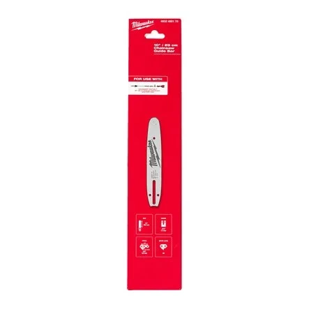 Prowadnica do pilarek łańcuchowych 25 cm / 10”, ⅜”x 1,1 mm Milwaukee 4932480170