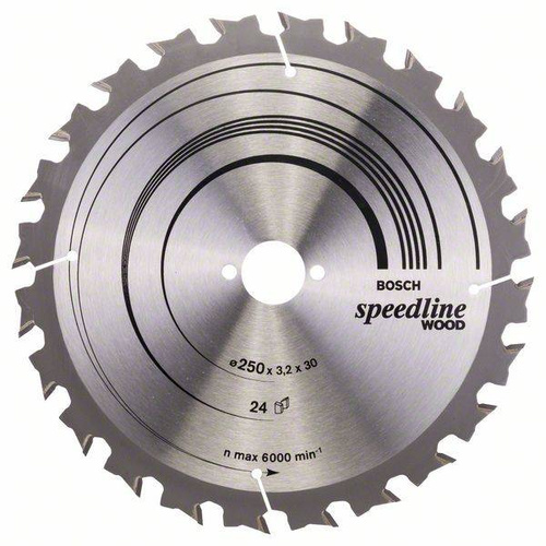 Tarcza pilarska Speedline Wood 250x30 Bosch 2608640680
