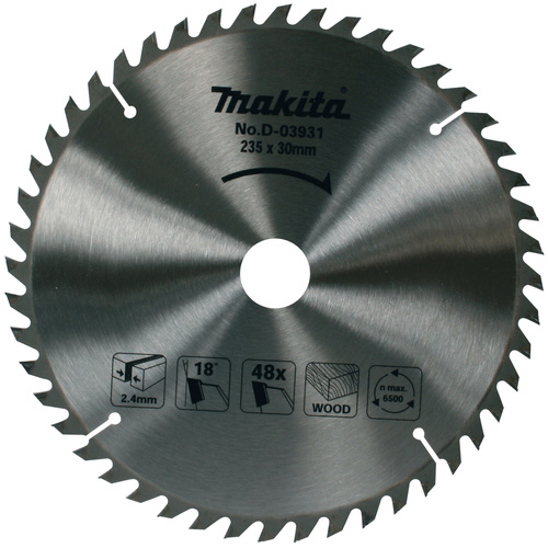Tarcza do piły Standard T.C.T 235 x 30 mm 48Z Makita D-03931