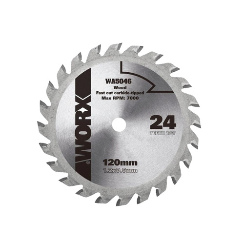 Tarcza do cięcia drewna 120mm 24T Worx WA5046