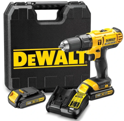 Akumulatorowa wiertarko-wkrętarka DCD710C2 DeWalt + 2 x akumulator + ładowarka + walizka