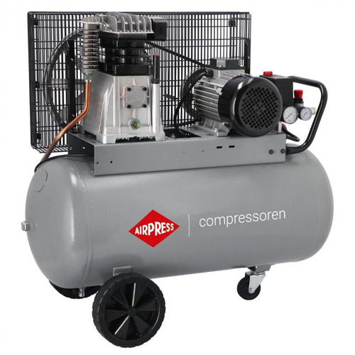Kompresor dwutłokowy olejowy Airpress HK 600-90 Pro 10 bar 4 KM/3 kW 400V 355 l/min 90 l