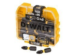 Końcówki do wkrętarki PZ2x25mm TORSION DeWalt DT70556T-QZ