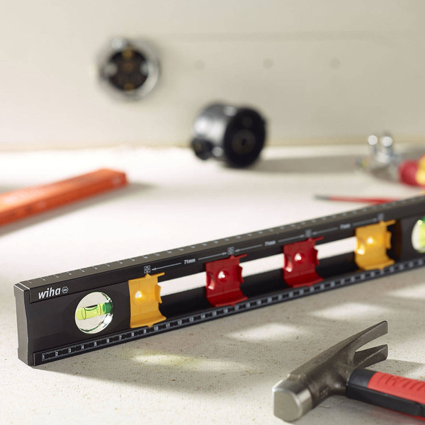 Poziomica dla elektryków do puszek 40cm Wiha 