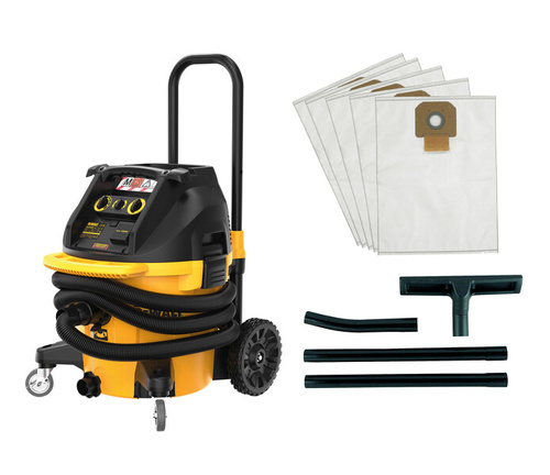 Odkurzacz przemysłowy 38l - Klasa M Dewalt DWV905MKIT-QS