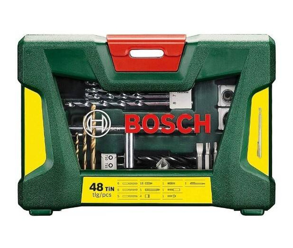 48-częściowy zestaw wierteł i końcówek wkręcających V-Line Bosch 2607017314