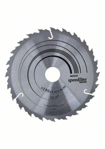 Tarcza pilarska Speedline Wood 190x30 Bosch 2608640801