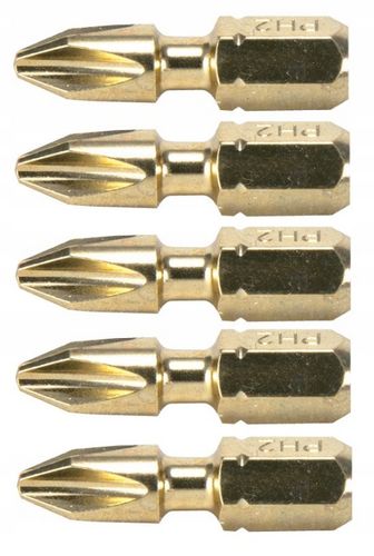 Zestaw 5 szt. bitów PH2 Impact Gold B-28494 Makita