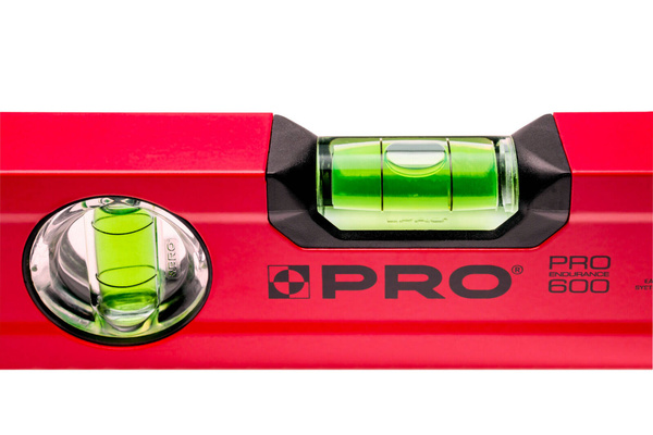 Poziomica czerwona 30 cm seria 600, PRO A1-030