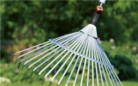 Grabie wachlarzowe z trzonkiem 130 Combisystem Gardena 03022-20