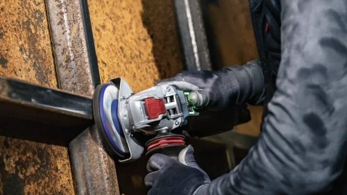 Włókninowa tarcza czyszcząca Bosch PRO N377, 115 mm, 22,23 mm, X-Lock 2608621832