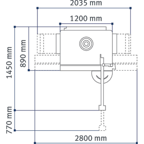Frezarka dolnowrzecionowa Holzkraft minimax tw 55 es M 3 UP 5502265