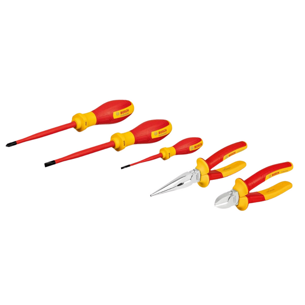 Zestaw szczypiec i wkrętaków VDE 5 szt. Bosch 1600A02NG2