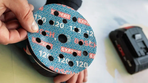 Zestaw 6 szt. krążków ściernych Bosch EXPERT O780 Foil 125 mm 2608902399