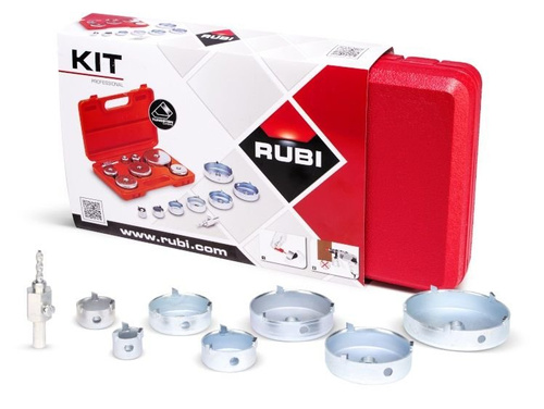 Zestaw wierteł z węglika wolframu Rubi 04995