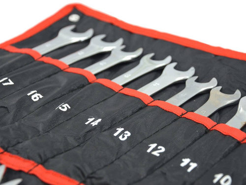 Zestaw kluczy płasko-oczkowych 6-32 mm Geko G11146