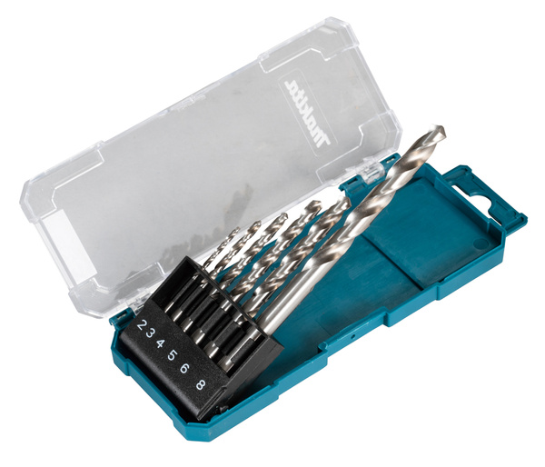 Zestaw 6 szt. wierteł HSS-G Makita D-75742