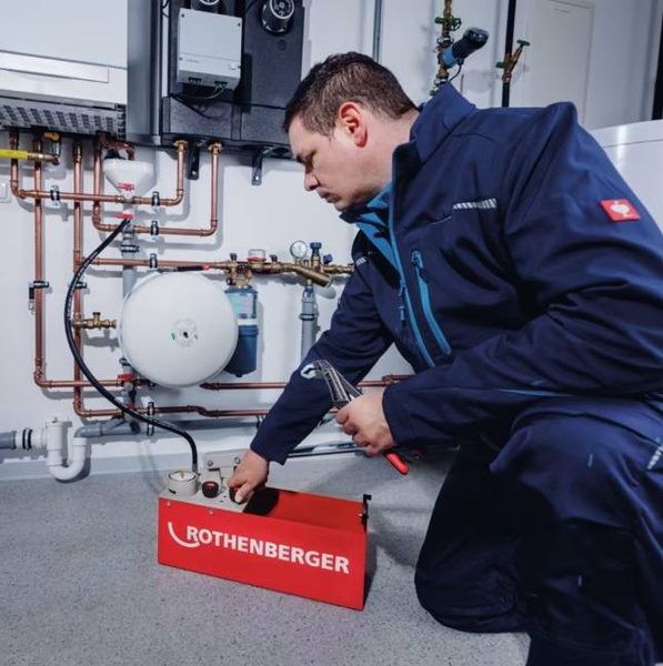 Pompa do prób ciśnieniowych Rothenberger RP 50-S 60200