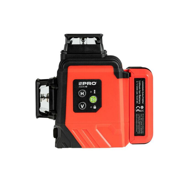 Laser wieloliniowy PRO AQ3DG zielona wiązka Zestaw PLUS PRO