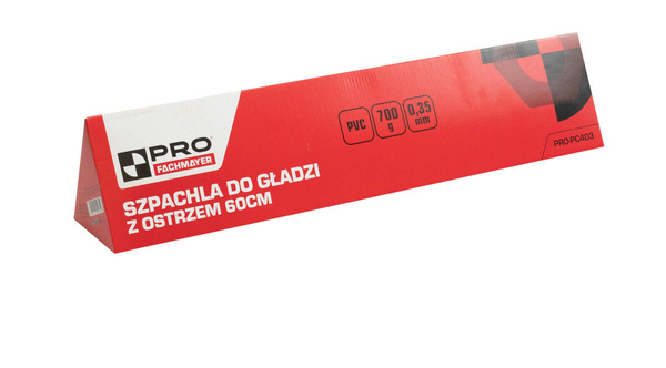 Szpachla do gładzi z ostrzem 60x0,35 mm PRO PC403