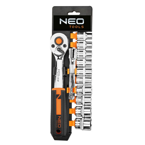 Klucze nasadowe NEO Tools 3/8'' zestaw 12szt. 10-020