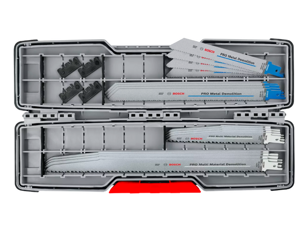 Zestaw brzeszczotów 16 El. PRO Tough Box Demolition Bosch PRO 2607011822