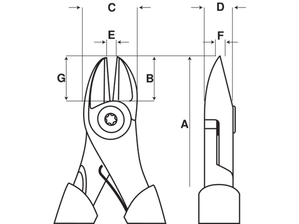 Obcinaki boczne Bahco 2101G-140IP