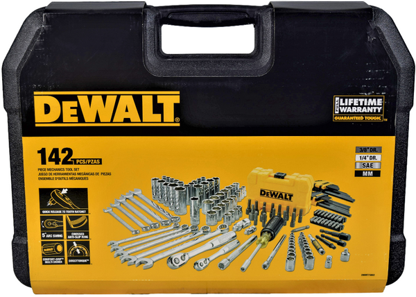 Zestaw narzędzi 142 elementy DWMT73802-1 DeWALT