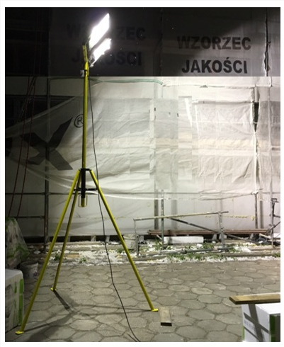 Maszt oświetleniowy PARTNERSITE LM2x50C