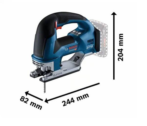 Wyrzynarka akumulatorowa Bosch GST 18V-155 BC (06015B1000)