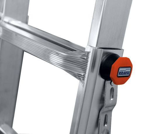 Drabina przegubowa teleskopowa ze stopniami TELEMATIC 4X5 KRAUSE 129963