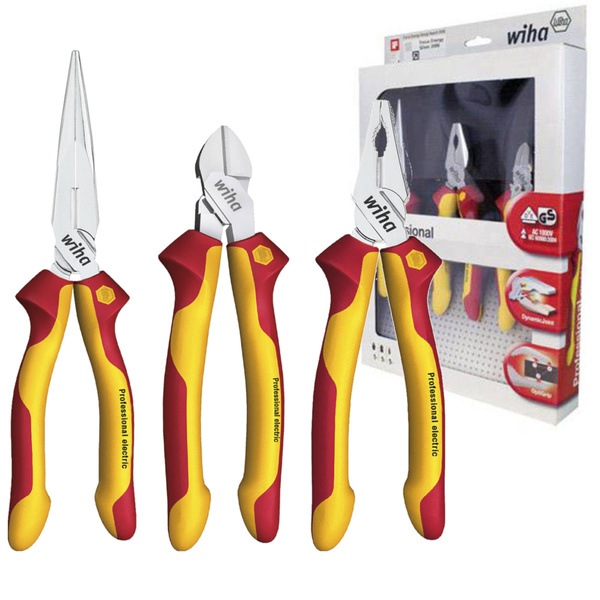 Zestaw szczypiec izolowanych WIHA 26852