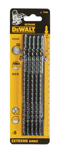 Zestaw 5 szt. brzeszczotów do drewna Dewalt DT2167-QZ