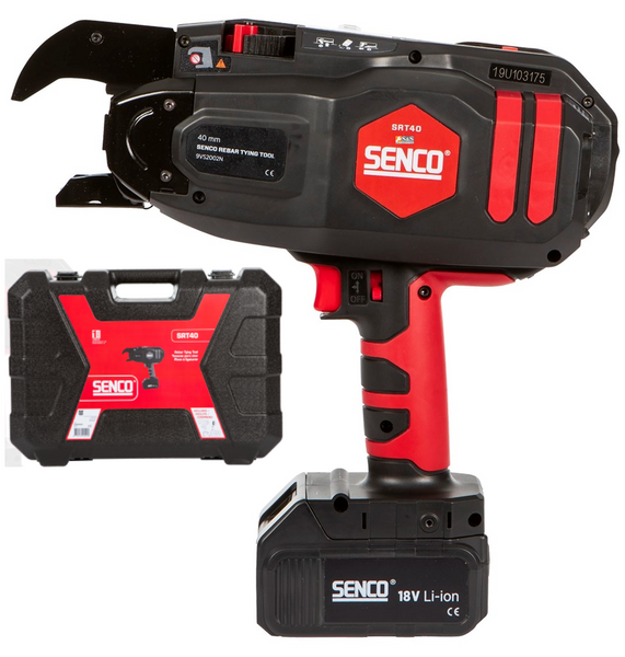Akumulatorowa wiązarka prętów zbrojeniowych 18V SENCO SRT40