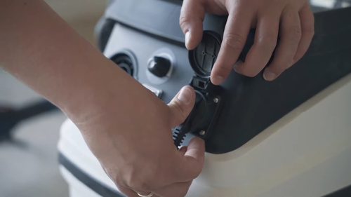 Szlifierka do gipsu Dedra DED6607 z odkurzaczem DED6607