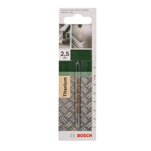 Wiertło do metalu HSS 2,5x57 mm Bosch 2609255091