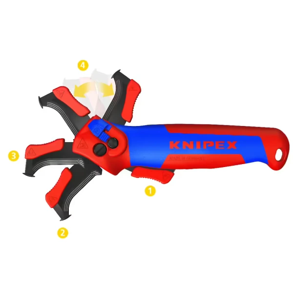 Nóż do ściągania izolacji Knipex 1650145SB