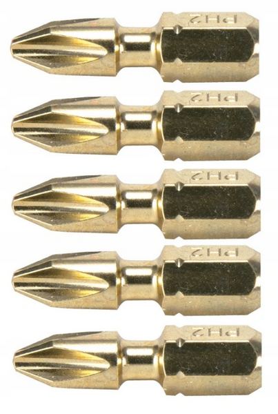 Zestaw 5 szt. bitów PH2 Impact Gold B-28494 Makita