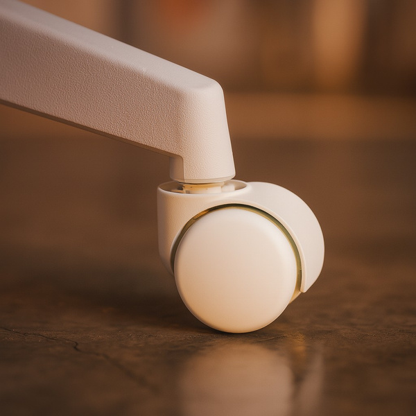 Fotel obrotowy Belivio VIVO różowy WER89084-outlet