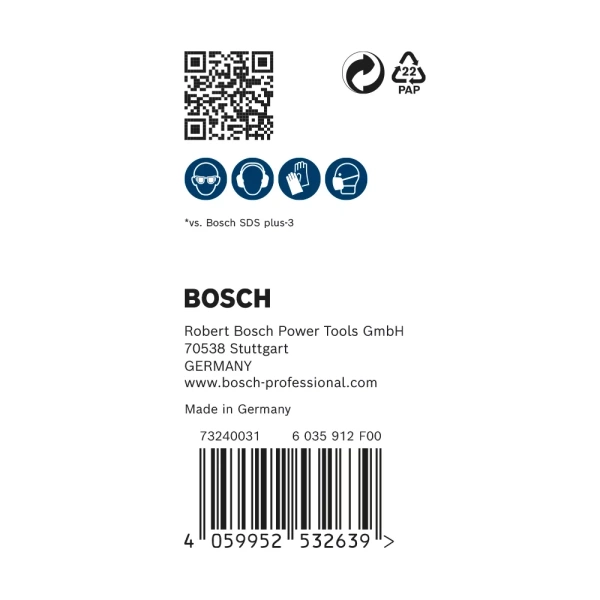 Wiertło do betonu 12x200x265 mm SDS Plus-7X Bosch 2608900190 (30 szt.)