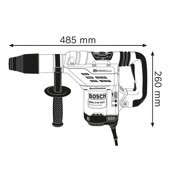 Młotowiertarka Bosch GBH 5-40 DCE