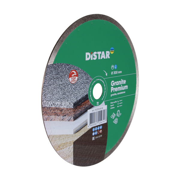 Tarcza diamentowa Granite Premium 1A1R 300x2,4x10x32 Distar 11327061022